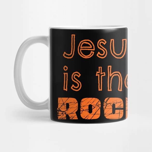 Jesus Is Solid As A Rock by Foxxy Merch